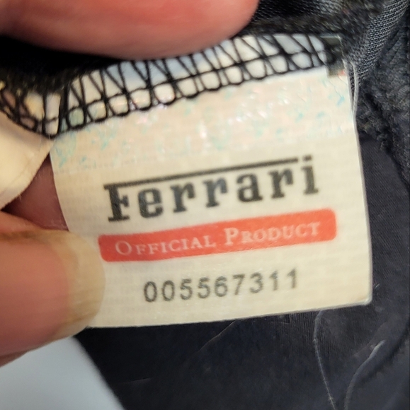 Official Ferrari 'Winning is the Only Option' Black Graphic T-Shirt - Size M - Picture 8 of 8